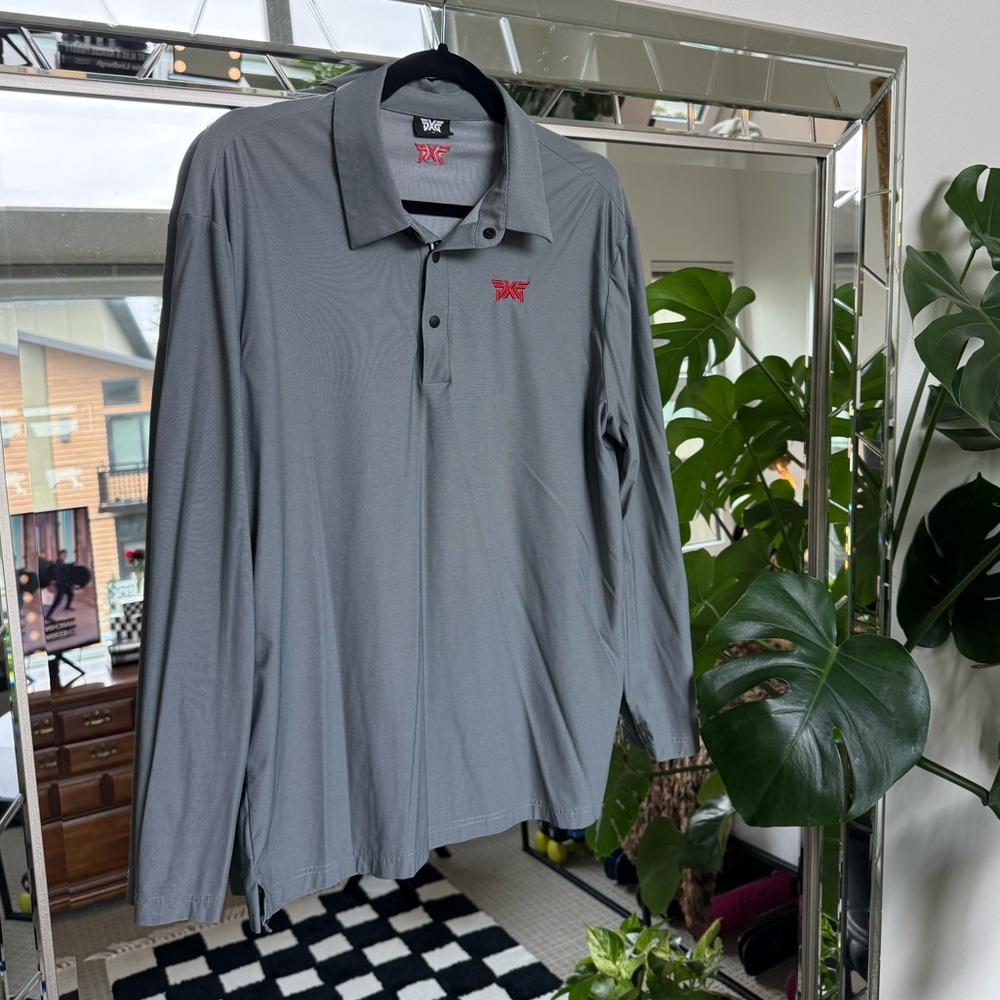 PXG Men’s Long Sleeve Golf Polo